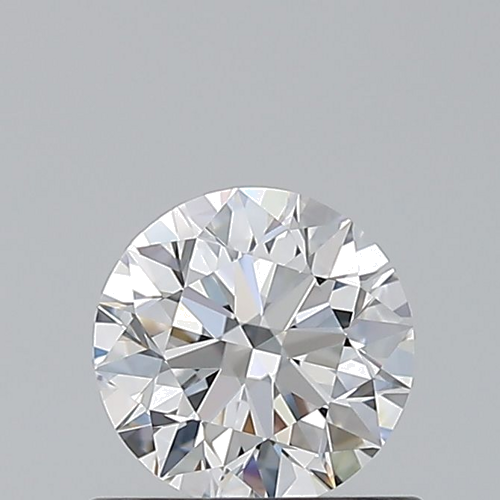 0.66 carat D-FL Excellent cut Natūralus Round Deimantas (1)