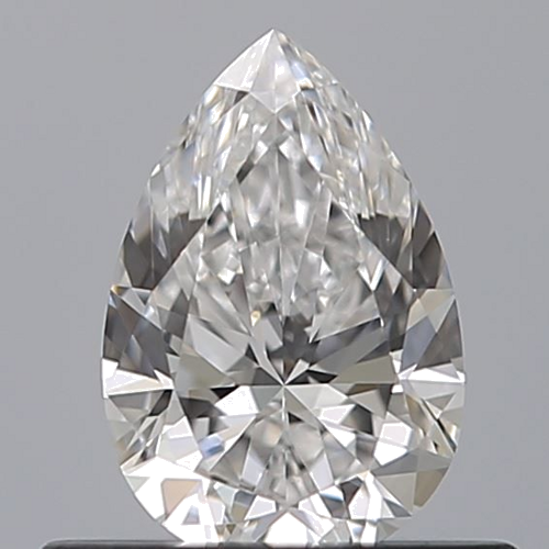 0.42 carat D-VVS1 Natūralus Pear Deimantas (1)