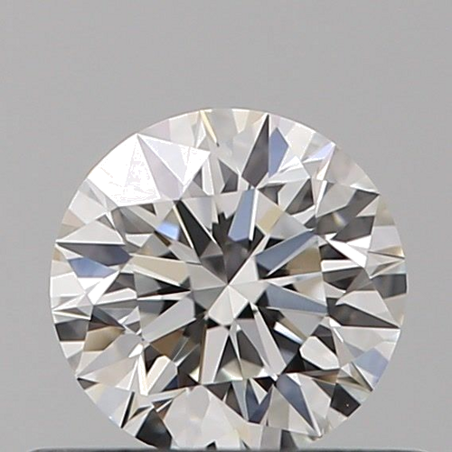 0.42 carat F-VVS1 Excellent cut Natūralus Round Deimantas (1)