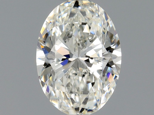 0.47 carat H-VVS2 Natūralus Oval Deimantas (1)