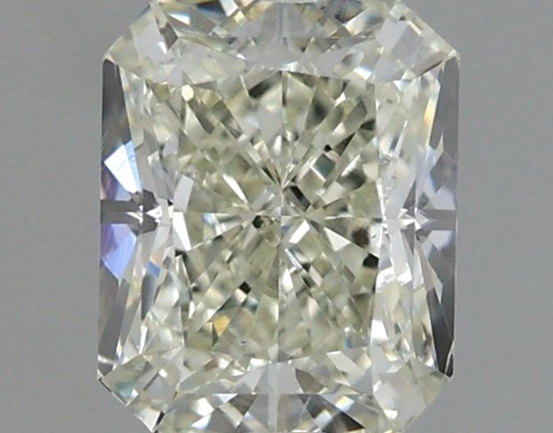 1.5 carat Fancy Light Yellow-SI2 Natūralus Radiant Deimantas (1)