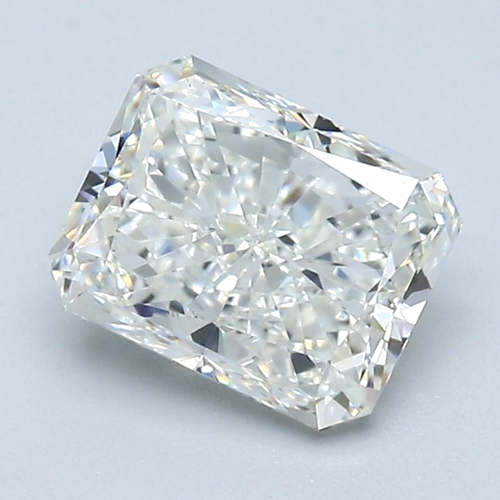 1.51 carat I-VVS2 Natūralus Radiant Deimantas (1)