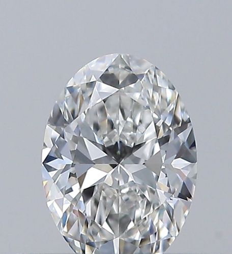 0.33 carat F-VVS1 Natūralus Oval Deimantas (1)