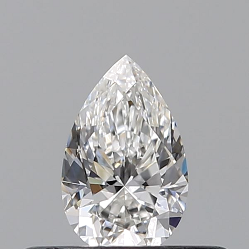 0.3 carat F-VVS2 Natūralus Pear Deimantas (1)
