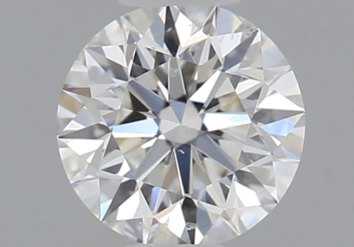 0.44 carat F-SI1 Excellent cut Natūralus Round Deimantas (1)