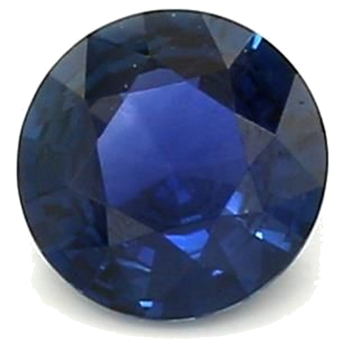 0.58 carat BLUE Round Safyras (1)
