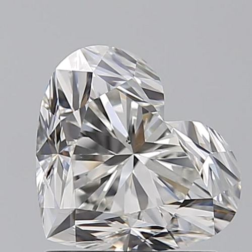 1.53 carat G-VS2 Natūralus Heart Deimantas (1)