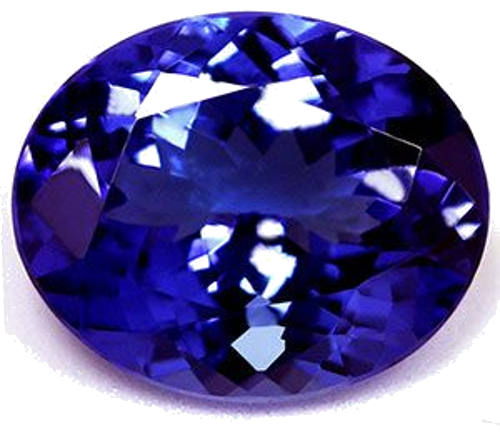 3.32 carat BLUE Oval Tanzanite (1)