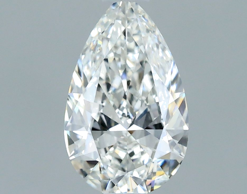 0.5 carat G-VVS1 Natūralus Pear Deimantas (1)