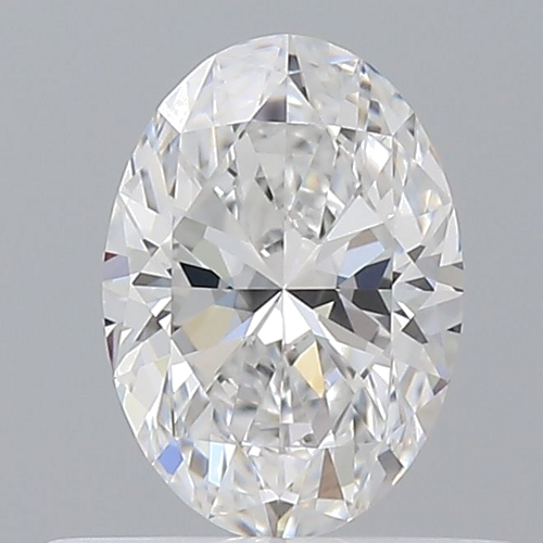 0.5 carat D-VS1 Natūralus Oval Deimantas (1)