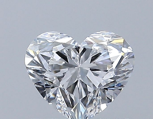 0.7 carat D-VVS1 Natūralus Heart Deimantas (1)