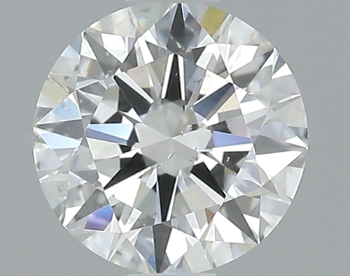 0.58 carat F-SI2 Excellent cut Natūralus Round Deimantas (1)