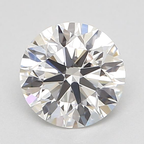 0.42 carat F-VVS2 Excellent cut Natūralus Round Deimantas (1)