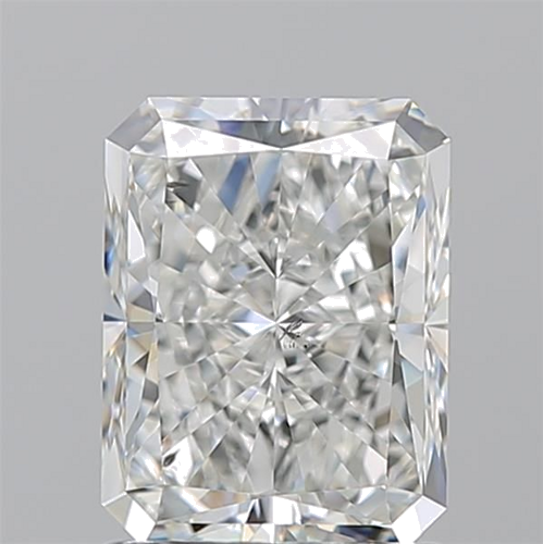 1.51 carat H-SI1 Natūralus Radiant Deimantas (1)