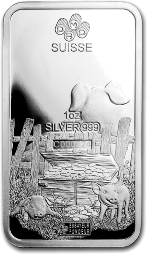 2019 Year of the Pig 1 oz Silver Bar Lunar PAMP (4)