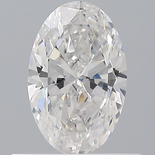 0.5 carat E-SI1 Natūralus Oval Deimantas (1)