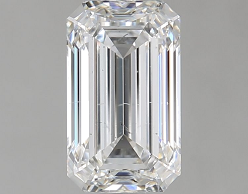 0.9 carat F-SI1 Natūralus Emerald Deimantas (1)