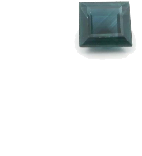 0.56 carat BLUE STEP cut Square Safyras (1)