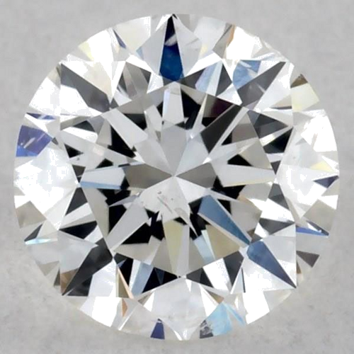 0.37 carat E-SI1 Excellent cut Natūralus Round Deimantas (1)
