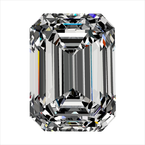 0.32 carat G-VS1 Natūralus Emerald Deimantas (1)