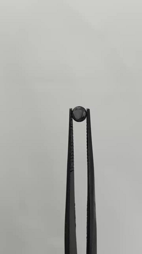 0.29 carat Fancy Black-VVS2 Excellent cut Natūralus Round Deimantas (1)