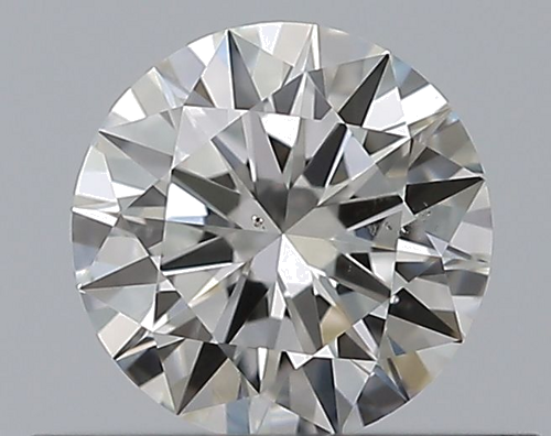 0.4 carat G-SI1 Excellent cut Natūralus Round Deimantas (1)