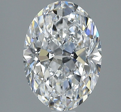 1.71 carat D-VVS1 Natūralus Oval Deimantas (1)