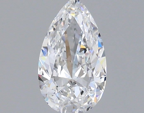0.41 carat D-VVS2 Natūralus Pear Deimantas (1)