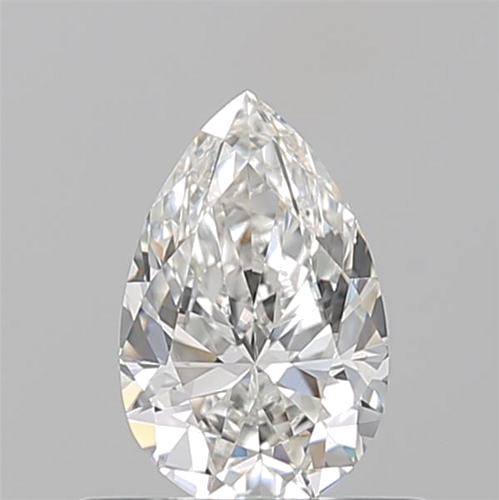 0.5 carat G-VVS1 Natūralus Pear Deimantas (1)