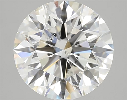 3.08 carat G-SI2 Excellent cut Natūralus Round Deimantas (1)