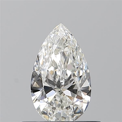 0.5 carat H-IF Natūralus Pear Deimantas (1)