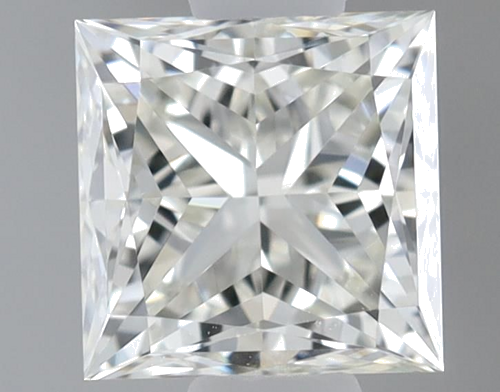 0.6 carat K-VS1 Natūralus Princess Deimantas (1)