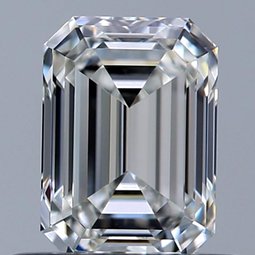 0.51 carat G-VVS2 Natūralus Emerald Deimantas (1)