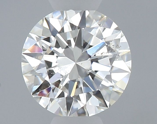 0.3 carat G-SI2 Excellent cut Natūralus Round Deimantas (1)
