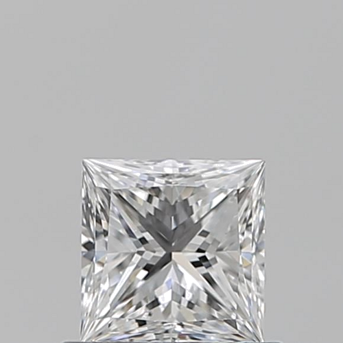 0.62 carat E-VS2 Natūralus Princess Deimantas (1)