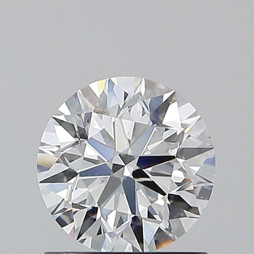 1.01 carat F-SI2 Excellent cut Natūralus Round Deimantas (1)