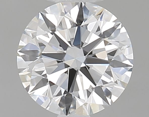 0.56 carat D-VVS2 Excellent cut Natūralus Round Deimantas (1)