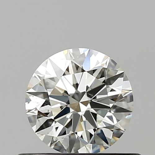0.51 carat I-SI1 Excellent cut Natūralus Round Deimantas (1)
