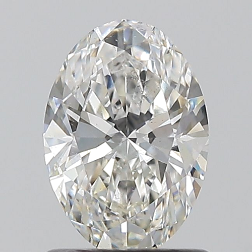 1.01 carat G-SI2 Natūralus Oval Deimantas (1)