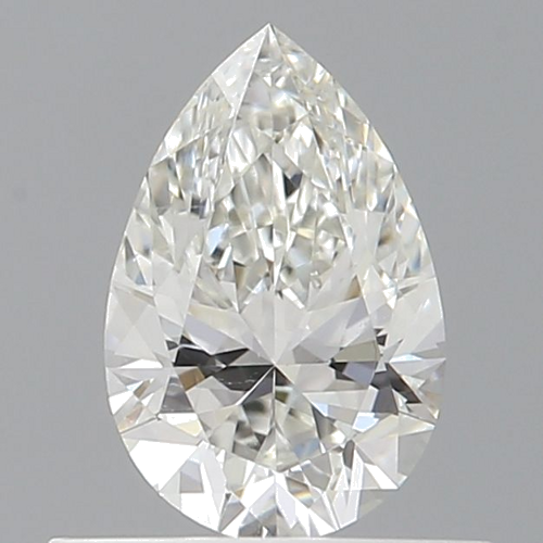 0.52 carat H-VS2 Natūralus Pear Deimantas (1)