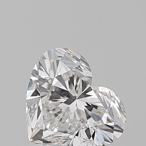 0.53 carat F-VS1 Natūralus Heart Deimantas (1)