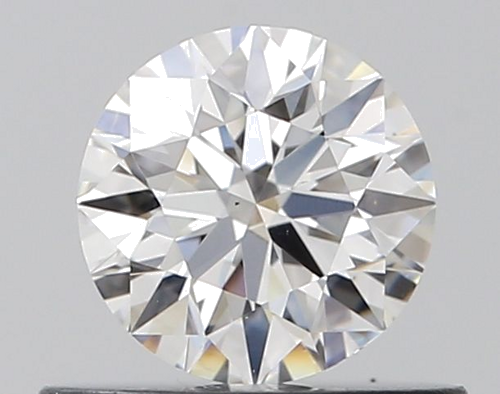 0.49 carat F-SI1 Very Good cut Natūralus Round Deimantas (1)