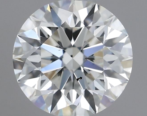 0.5 carat H-SI1 Excellent cut Natūralus Round Deimantas (1)