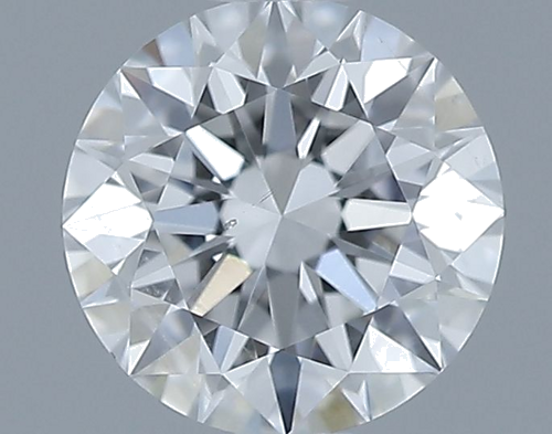 0.53 carat E-SI2 Excellent cut Natūralus Round Deimantas (1)