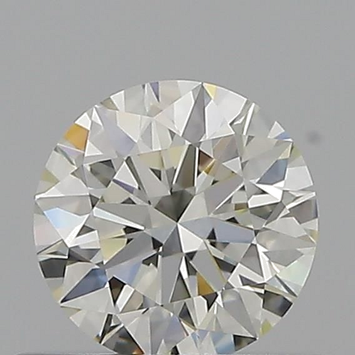 0.51 carat K-IF Excellent cut Natūralus Round Deimantas (1)