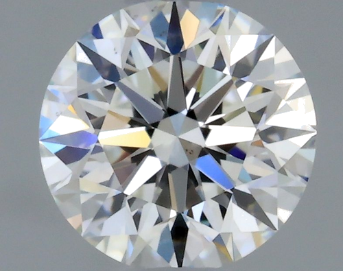 0.43 carat F-VS2 Excellent cut Natūralus Round Deimantas (1)