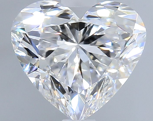 1.05 carat D-IF Natūralus Heart Deimantas (1)