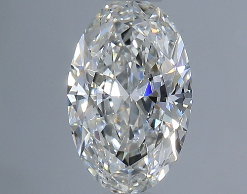 0.5 carat F-VS2 Natūralus Oval Deimantas (1)