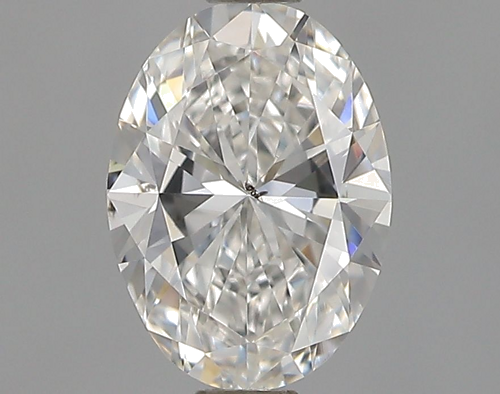 0.46 carat D-SI2 Natūralus Oval Deimantas (1)