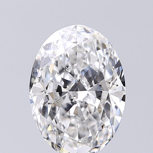 1.5 carat E-SI2 Natūralus Oval Deimantas (1)